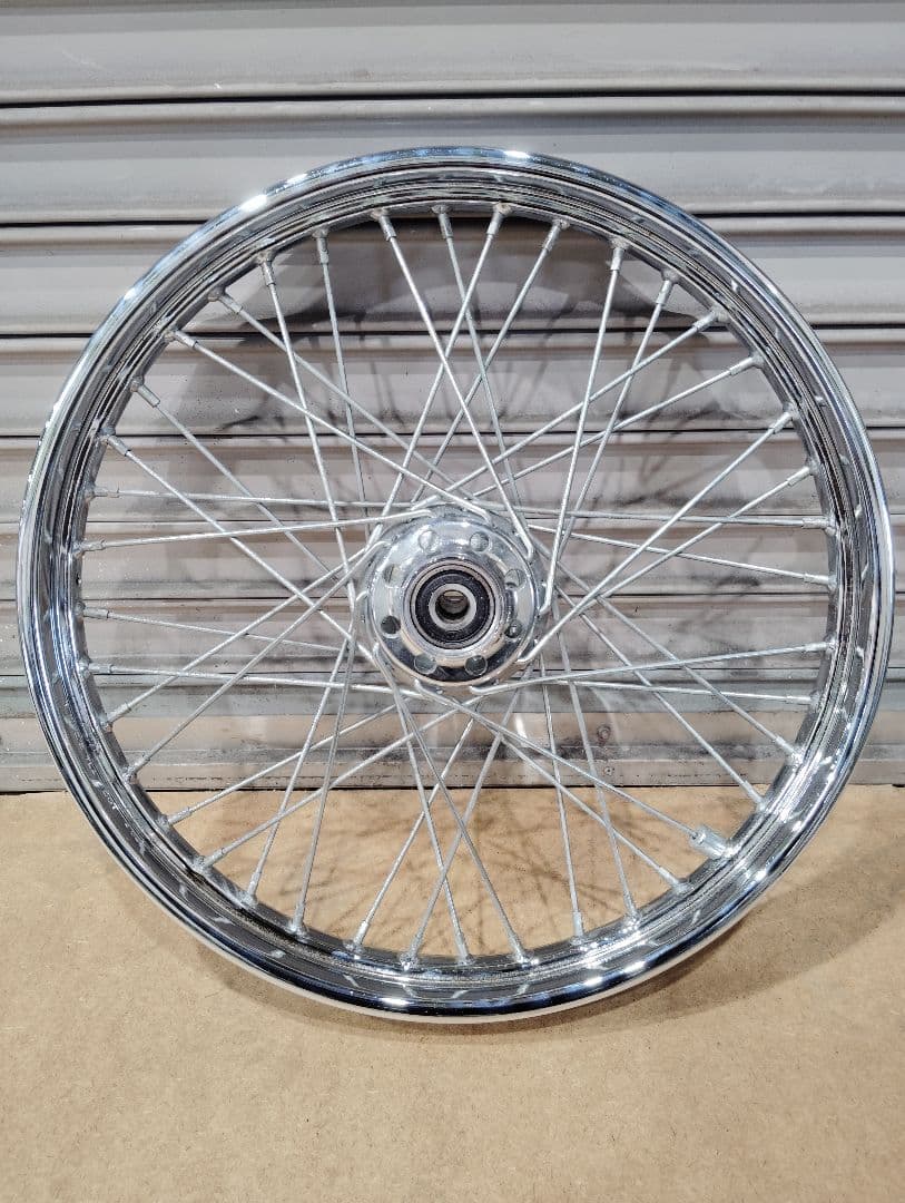 ハーレー 21インチ ホイール ショベル エボ ツインカム 3/4アクスル