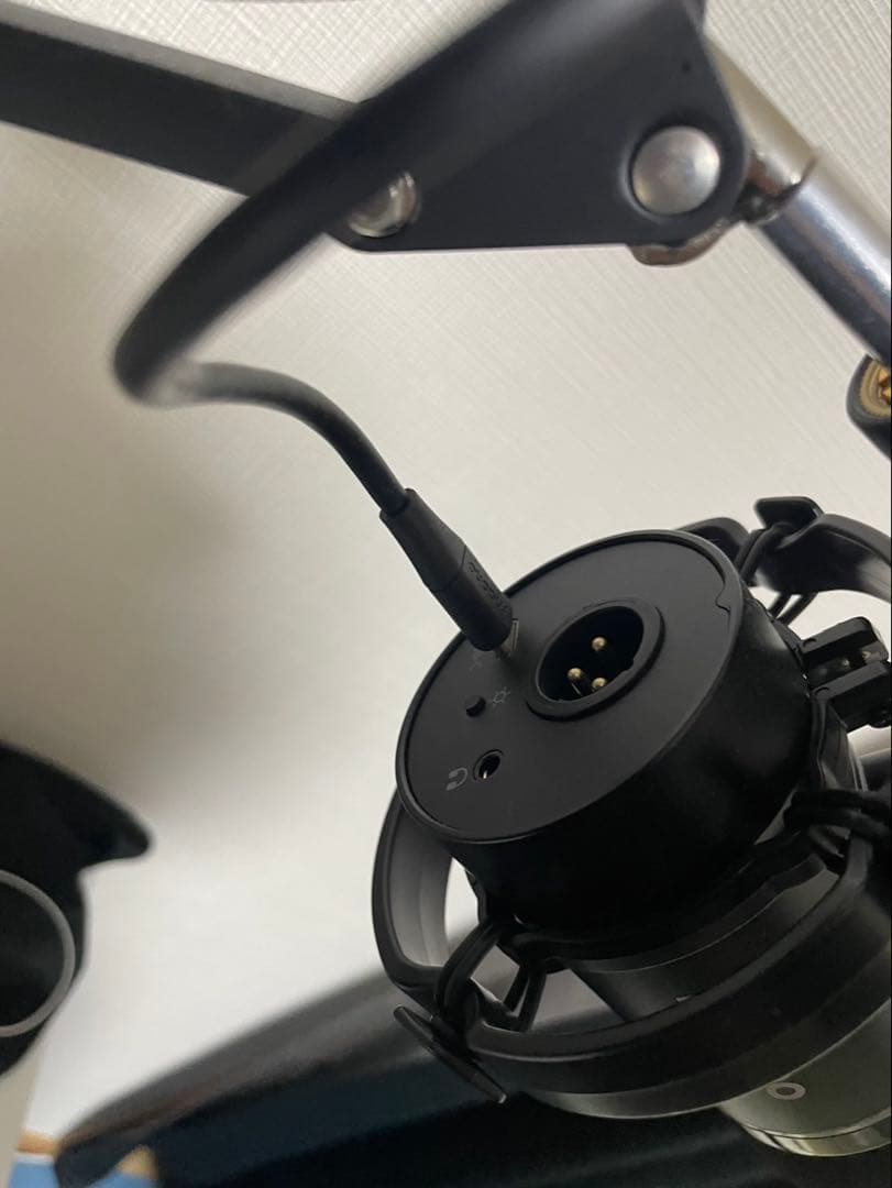 ゲーミングモニター2枚+ダイナミックマイク+モニターアームセット まとめ売り