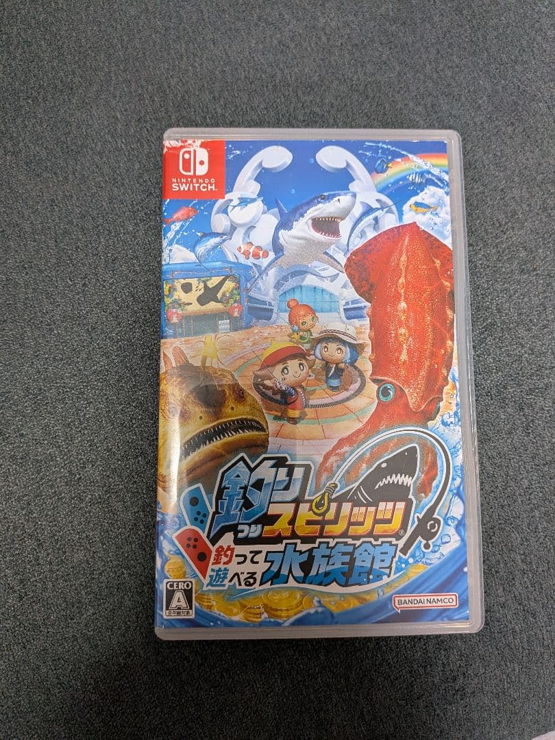 釣りスピリッツ 釣って遊べる水族館　竿コンセット