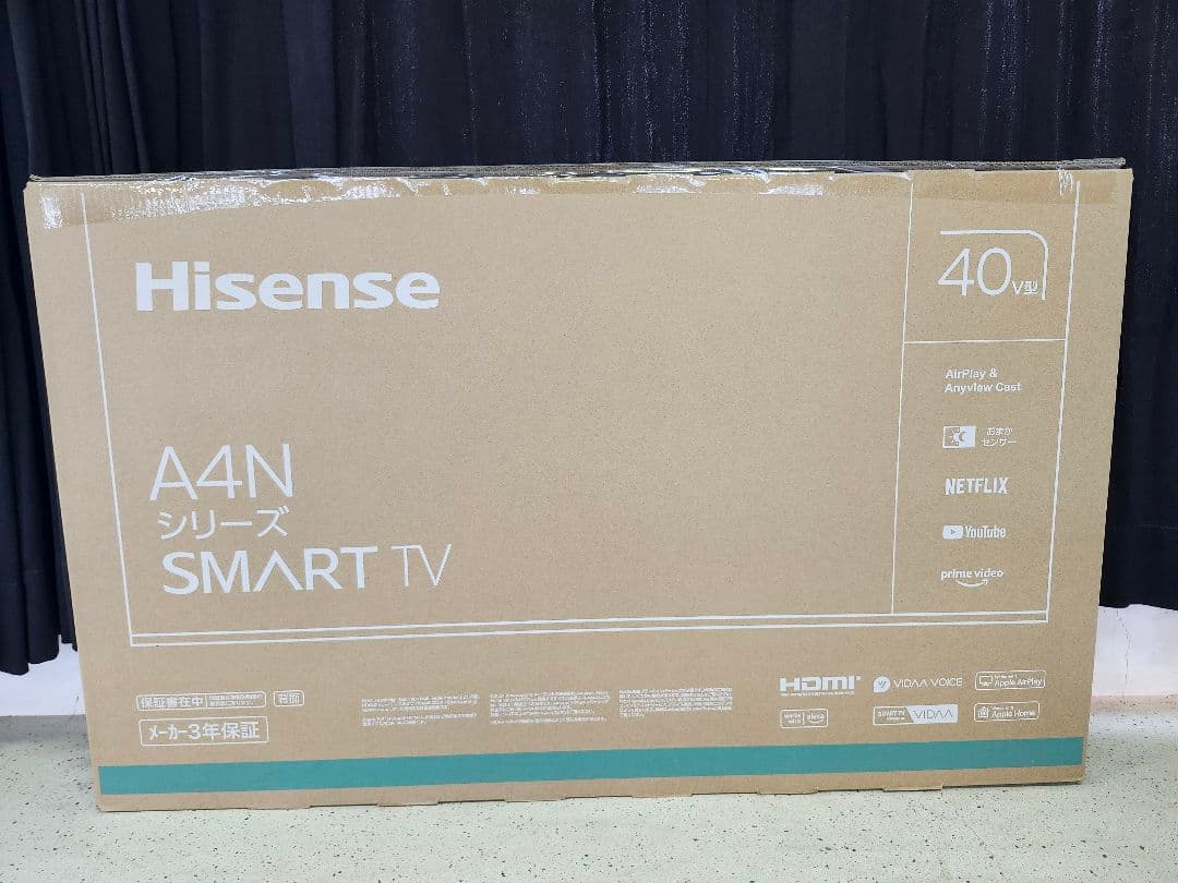 Hisense 40A4N SMART TV スマートテレビ　2025年製