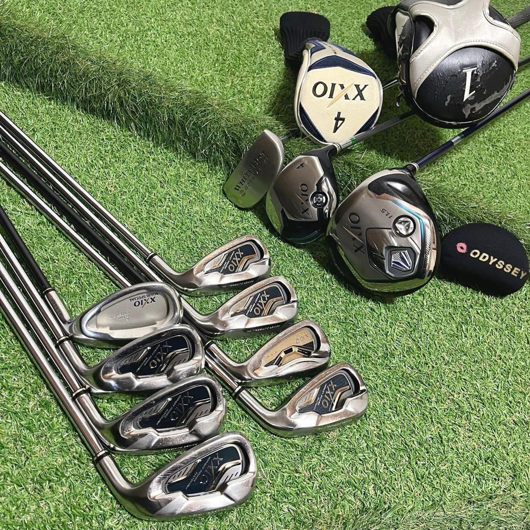美品 初心者に優しい XXIO ODYSSEY メンズゴルフクラブ11本セット