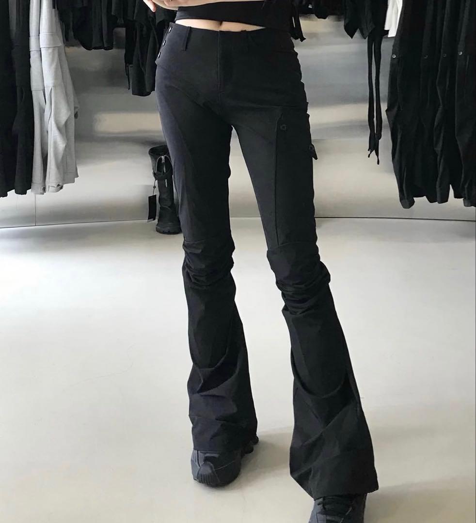 BOHEMSEO ブラックフレアパンツ サイズ2