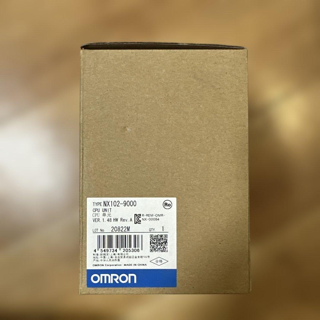 NX102-9000 OMRON CPUユニット【新品未使用】