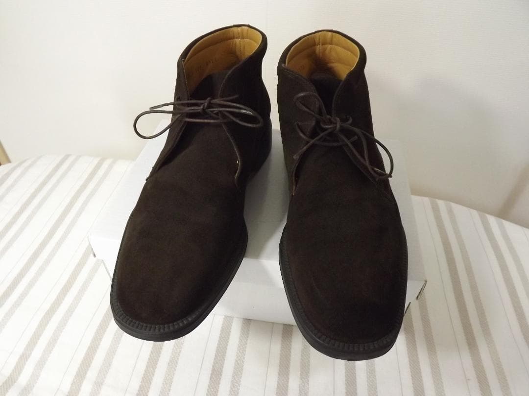 サルヴァトーレフェラガモ イタリア製 レザー切り替え ショートブーツ レディース