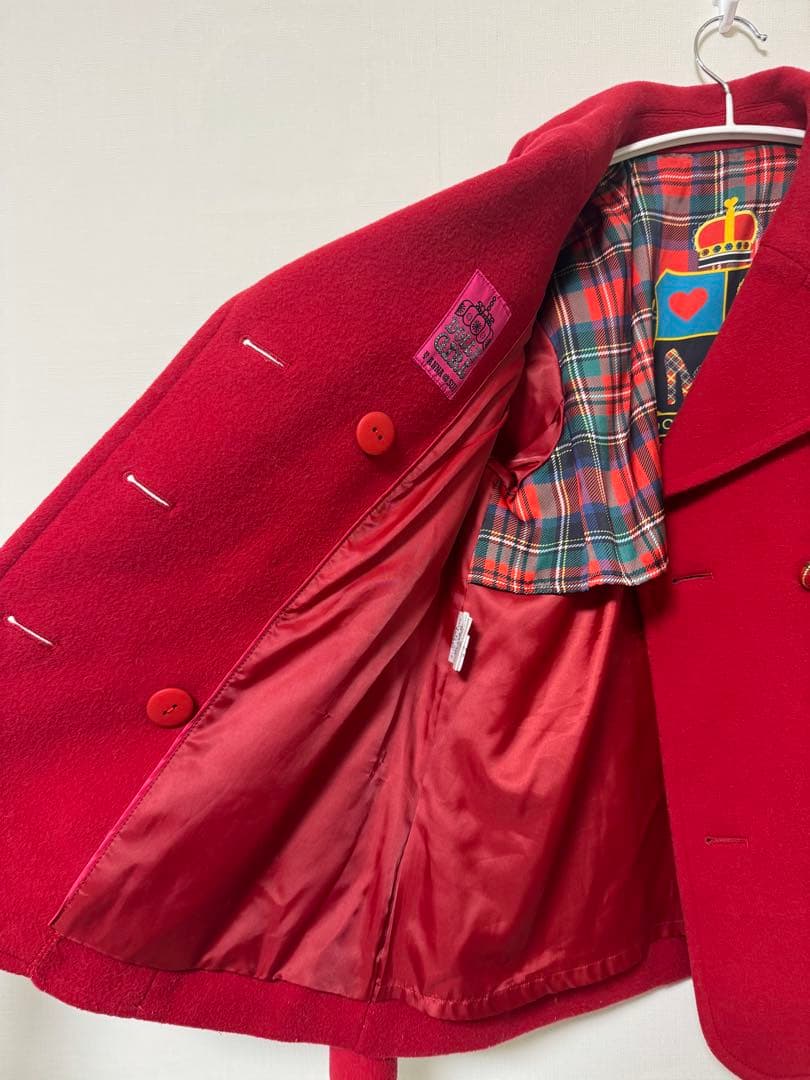 DOLLY GIRLドーリーガール　赤 Pコート　アナスイ　ドーリーガール
