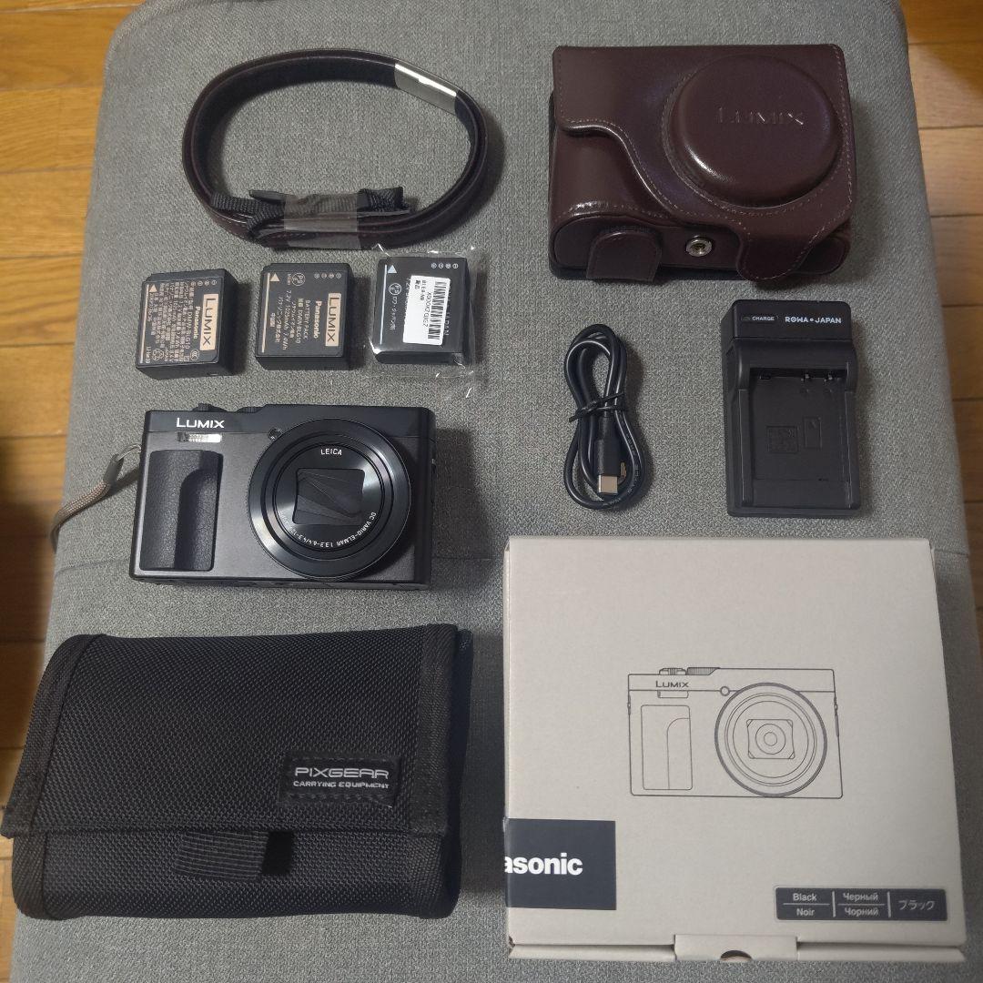 Panasonic LUMIX DC-TZ99 ブラック コンデジ 付属品多数