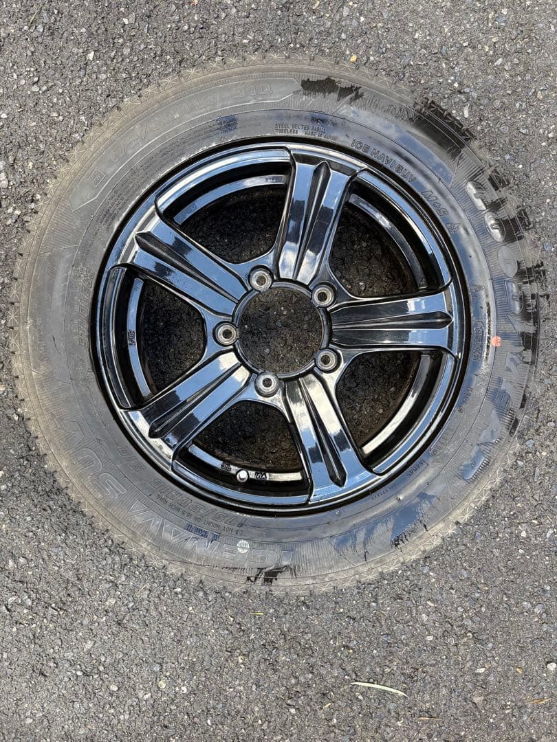 ジムニー用ホイール　2019年製グッドイヤースタッドレスタイヤ付　16インチ