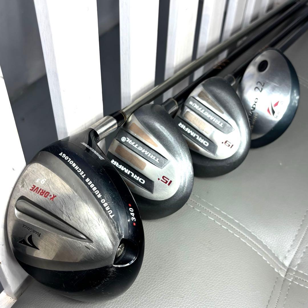 本格派 メンズゴルフクラブ 13本 フルセット ゴルフセット 豪華 お試しセット