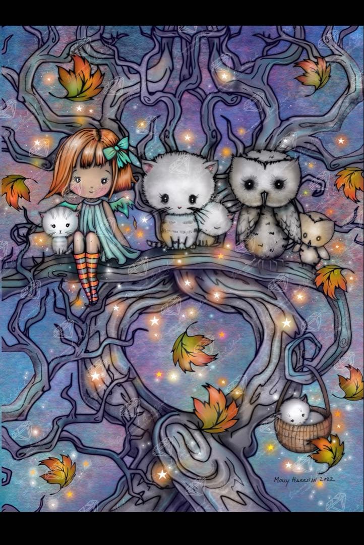 ダイヤモンドアートクラブ　The Autumn Tree