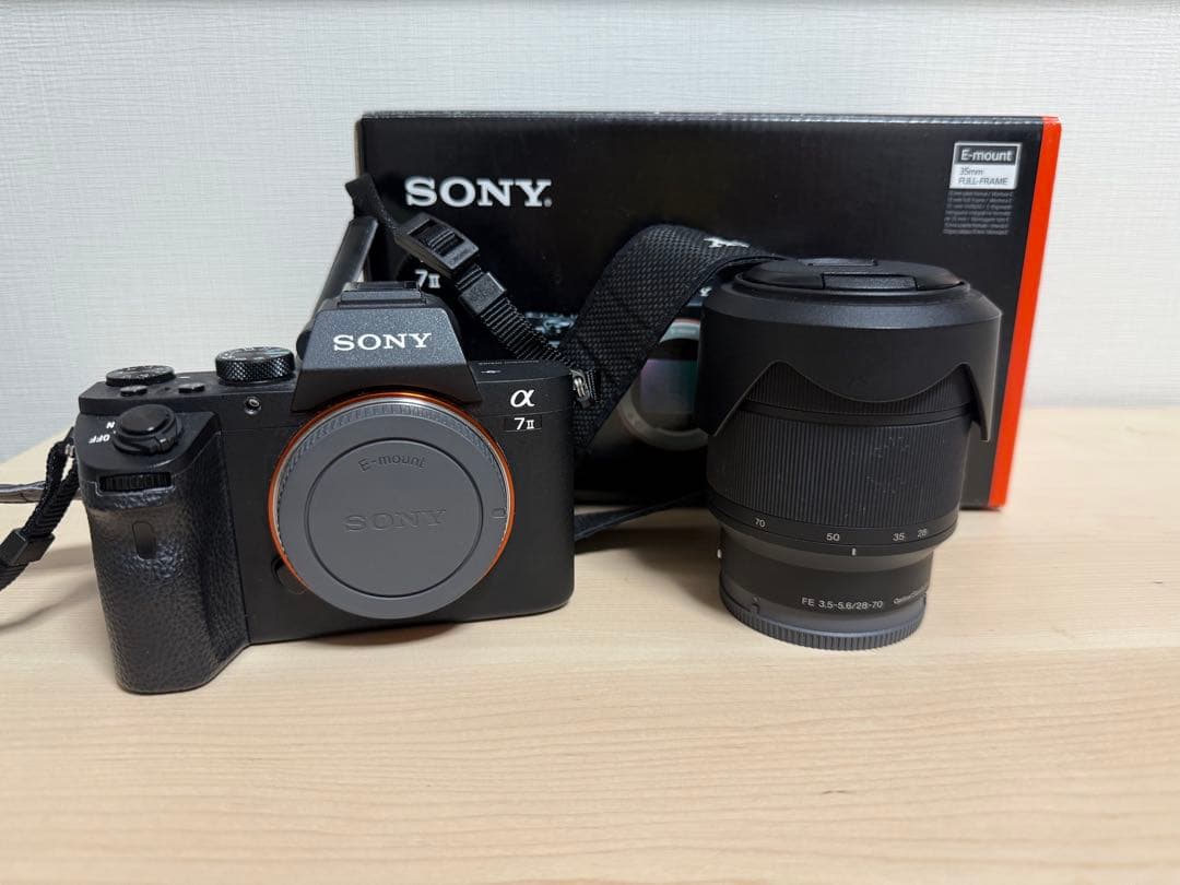 SONY(ソニー) フルサイズ ミラーレス一眼カメラ α7IIズームレンズキット
