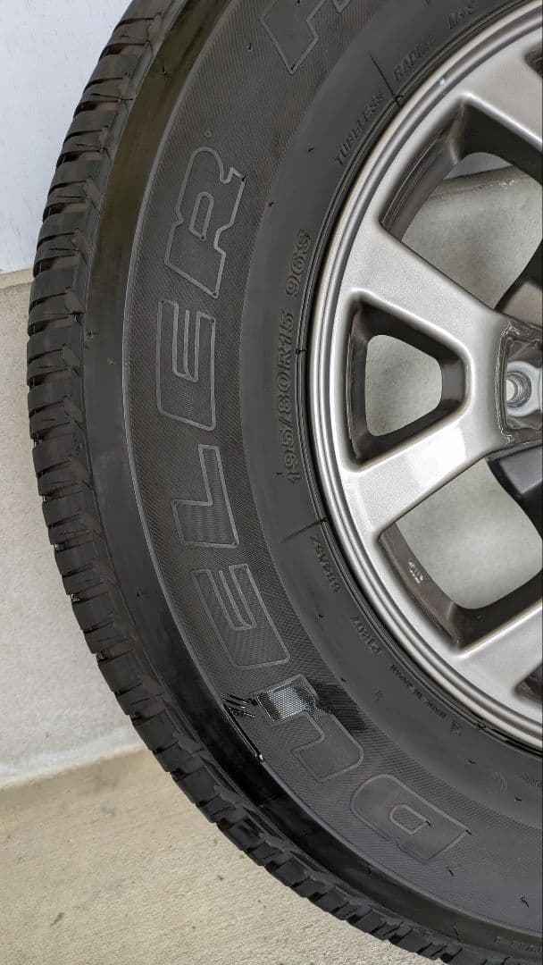 ジムニーシエラ　JB74　 純正アルミホイール タイヤ1本のみ　ノマド　JC74