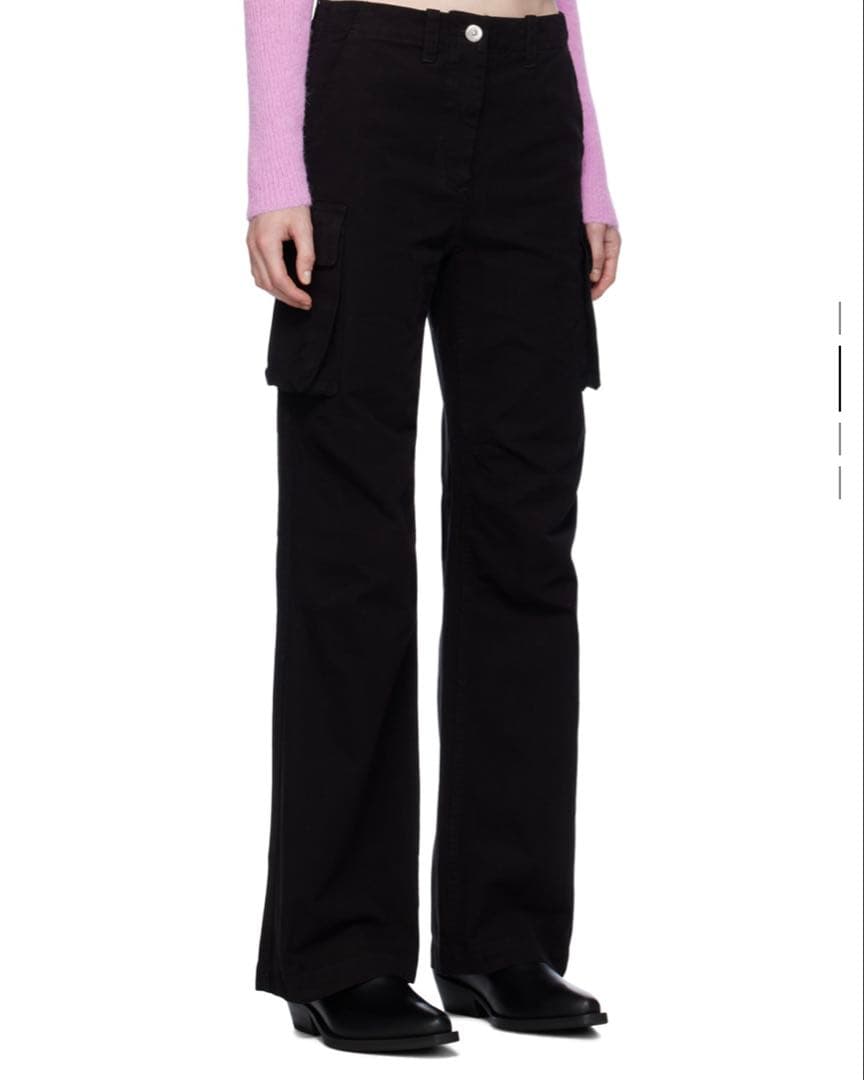 OUR LEGACY ブラックPeakカーゴパンツ