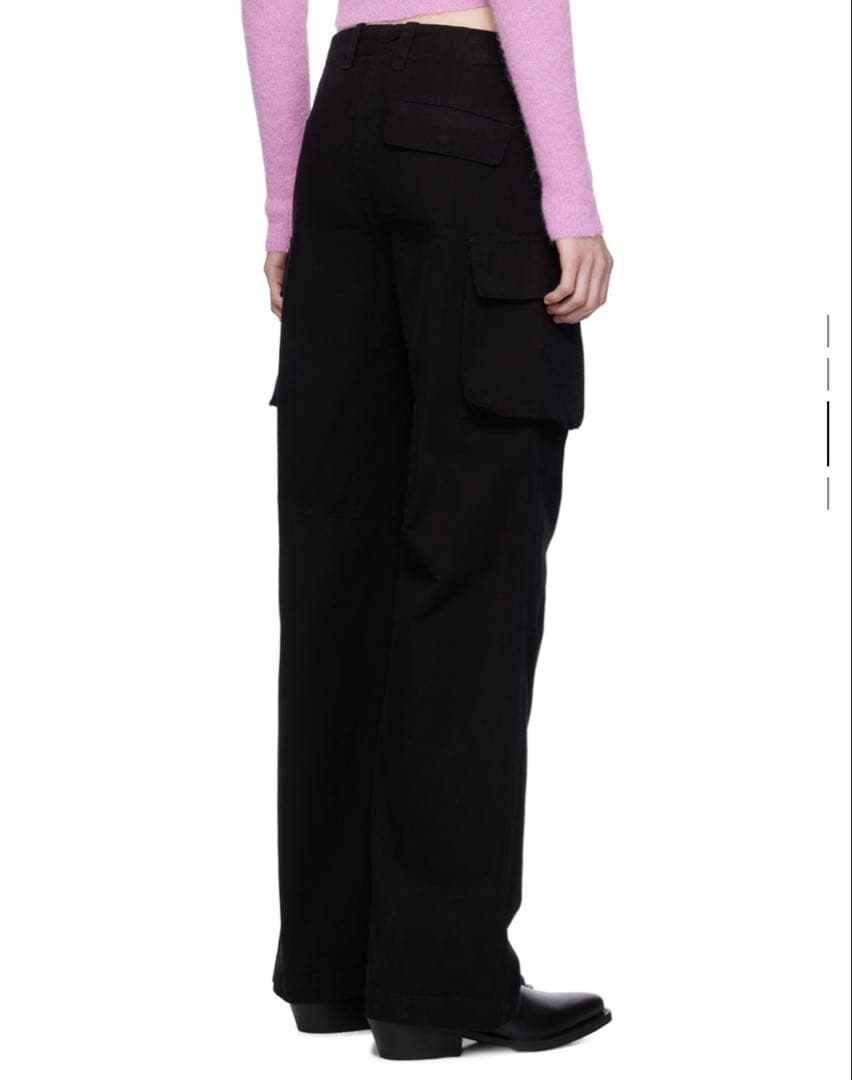 OUR LEGACY ブラックPeakカーゴパンツ