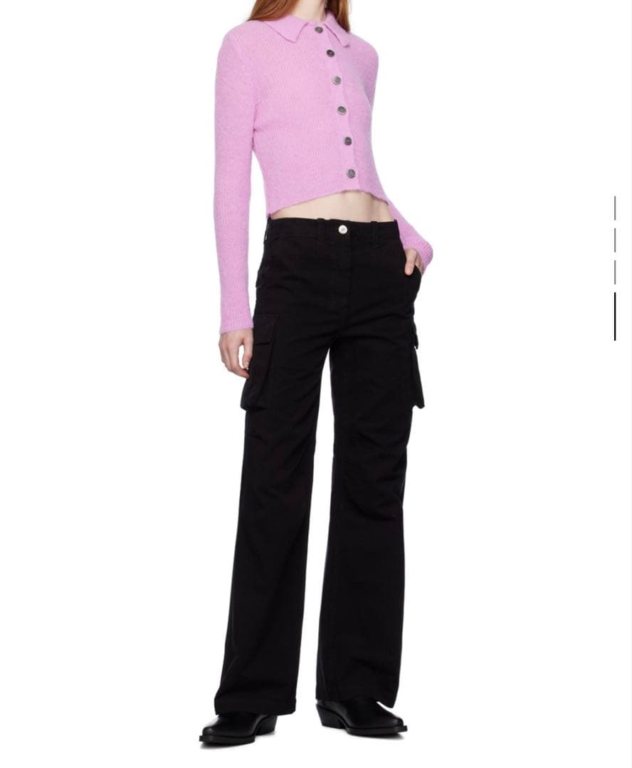 OUR LEGACY ブラックPeakカーゴパンツ