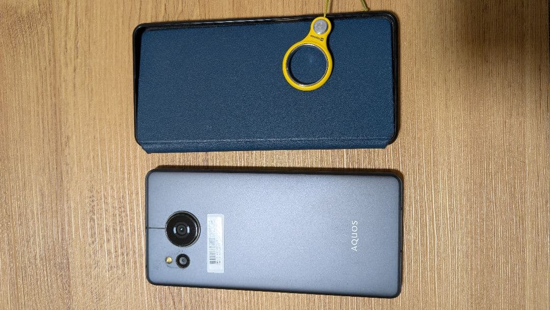 AQUOS sense7 plus 本体 ブラック ケース、ガラスフィルム付き