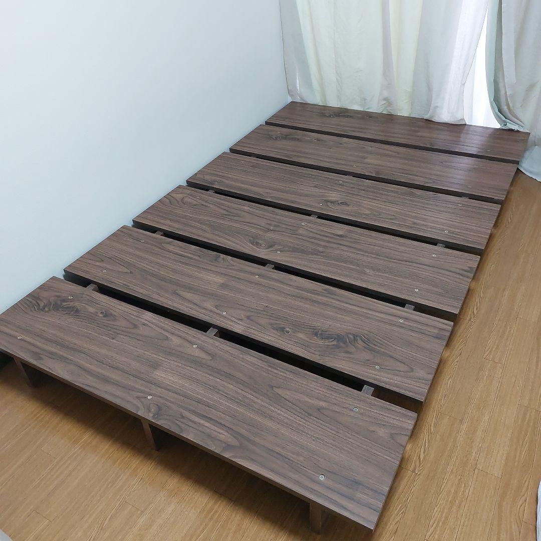 T　lowya　すのこ　ベッドフレーム　シングル