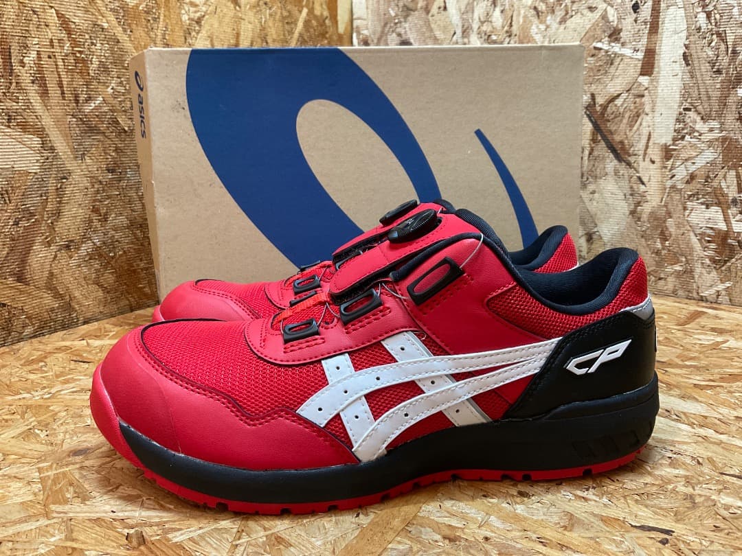 未使用 asics WINJOB CP209 BOA 安全靴 26.5 WIDE