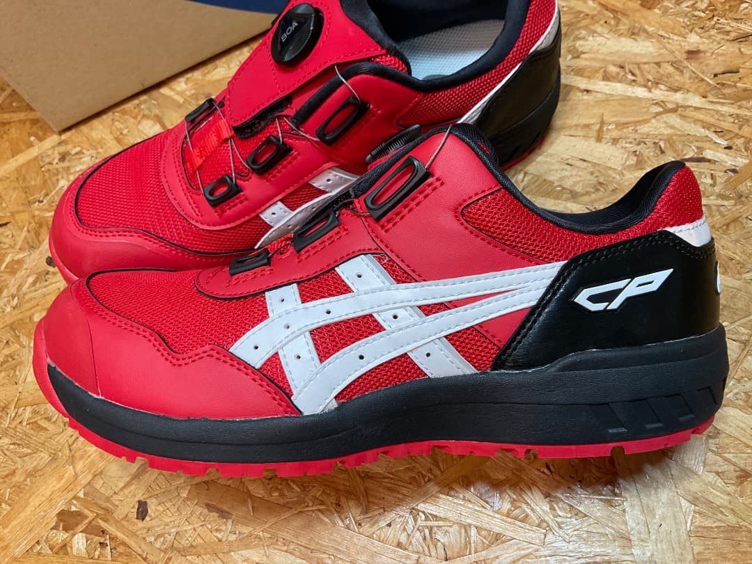 未使用 asics WINJOB CP209 BOA 安全靴 26.5 WIDE