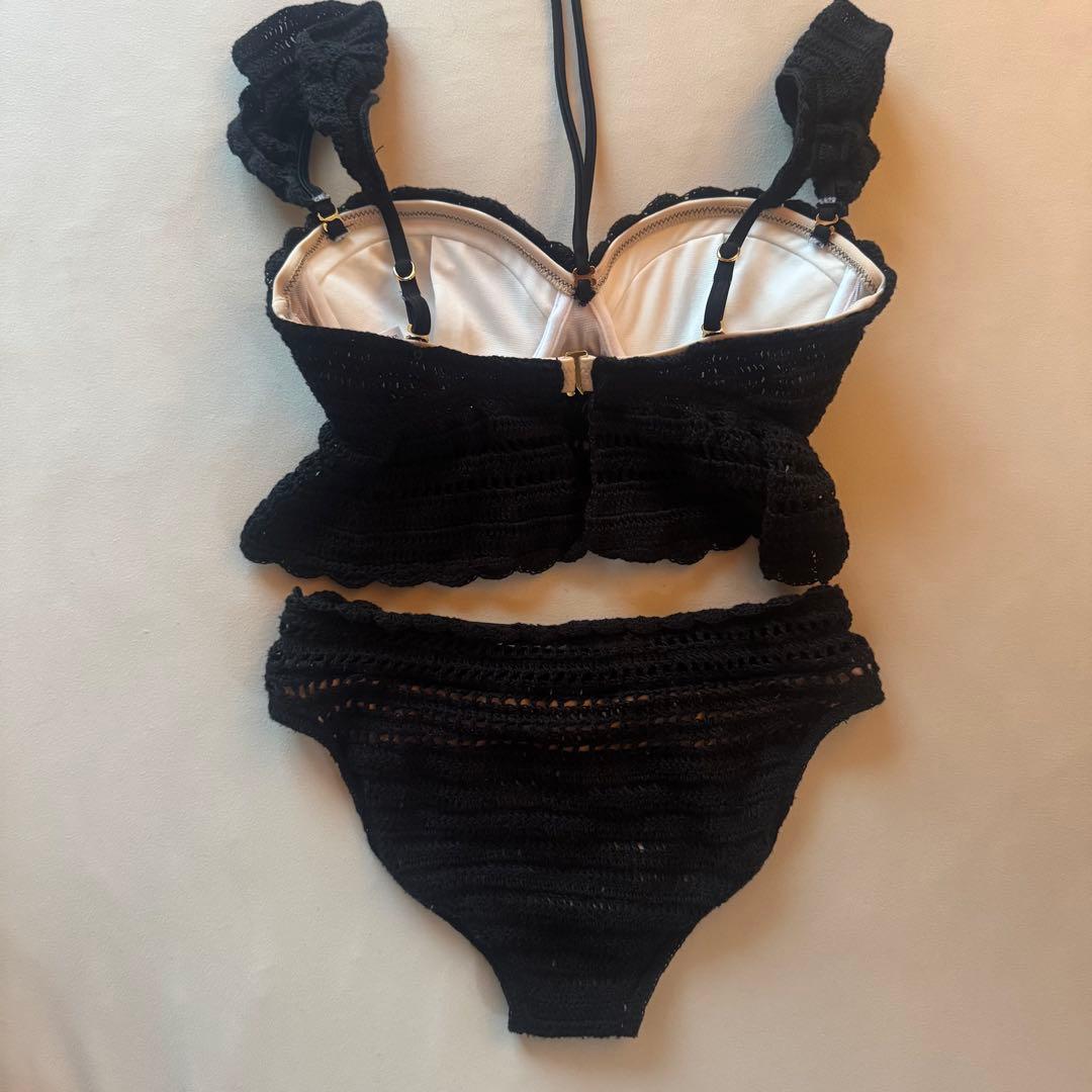 rienda バイカラークロシェバンドゥカップ bikini リエンダ 水着