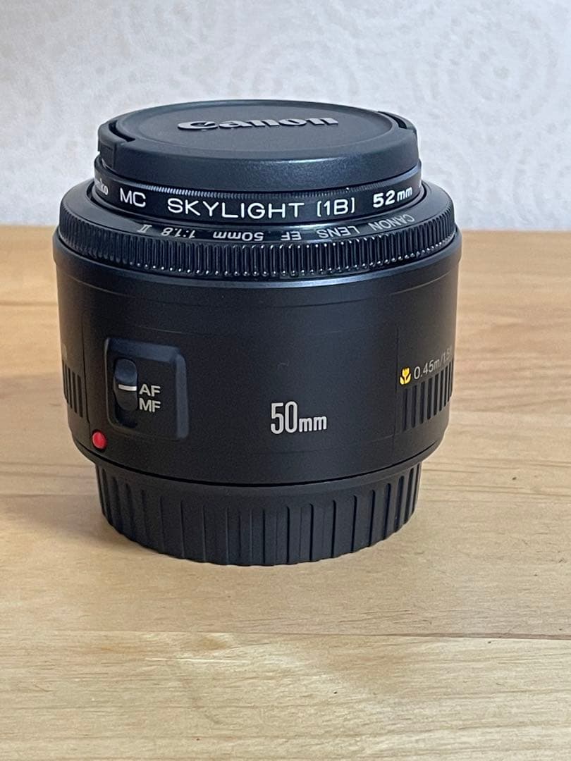 値下げ美品　キャノンCanon EF 50mm f/1.8 II レンズ　袋付き