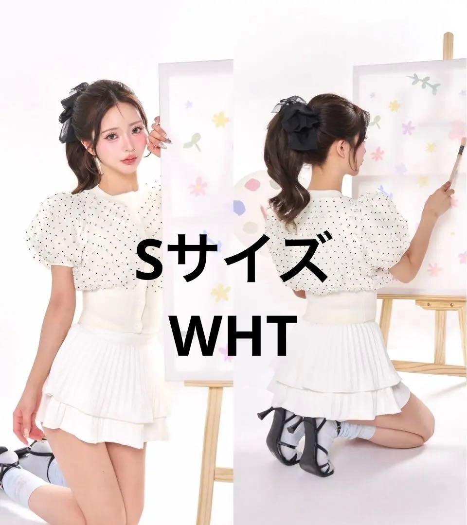 Darich ナロープリーツティアードミニスカート S