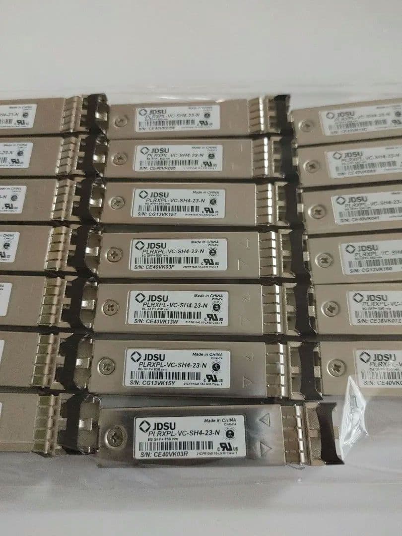 【20個セット】JDSU 8G SFP+ PLRXPL-VC-SH4-23-N