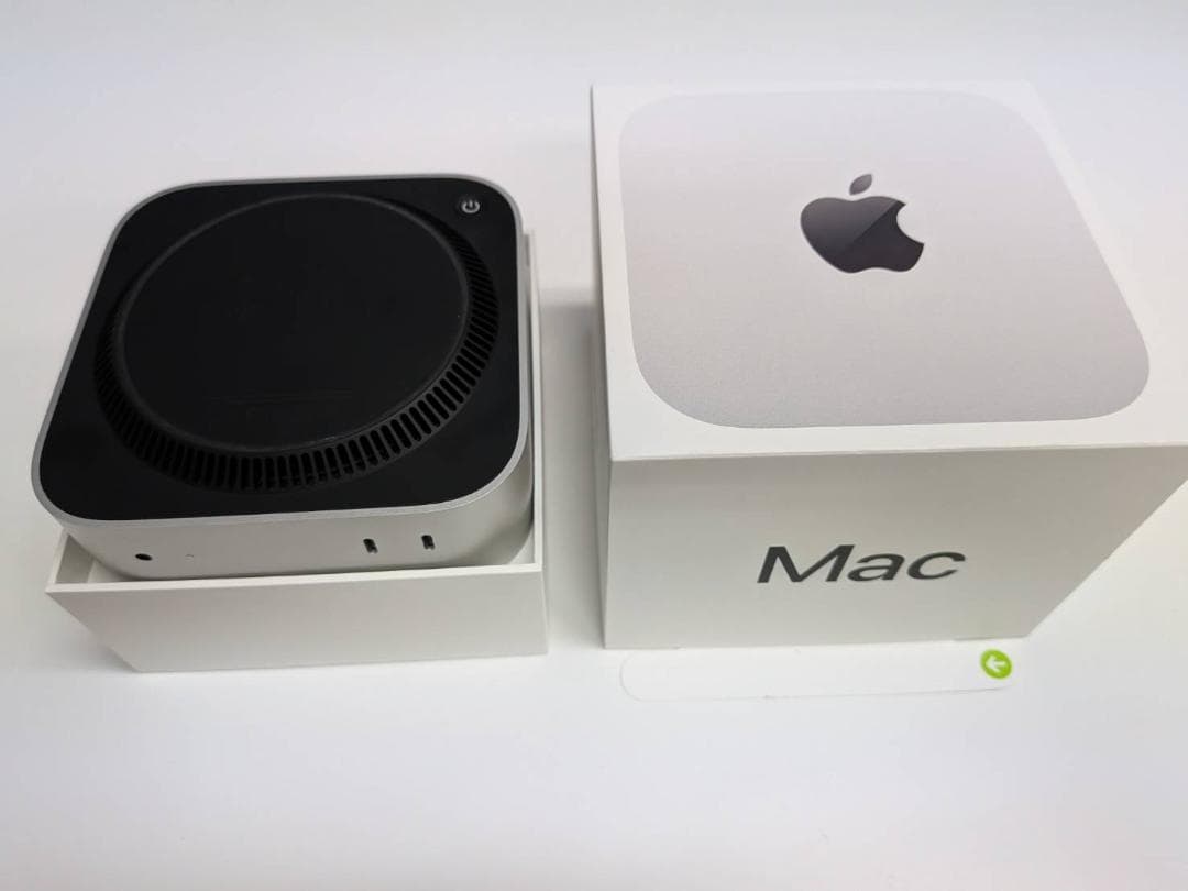 ほぼ新品 Mac mini M4 16GB 256GB SSD 保証有