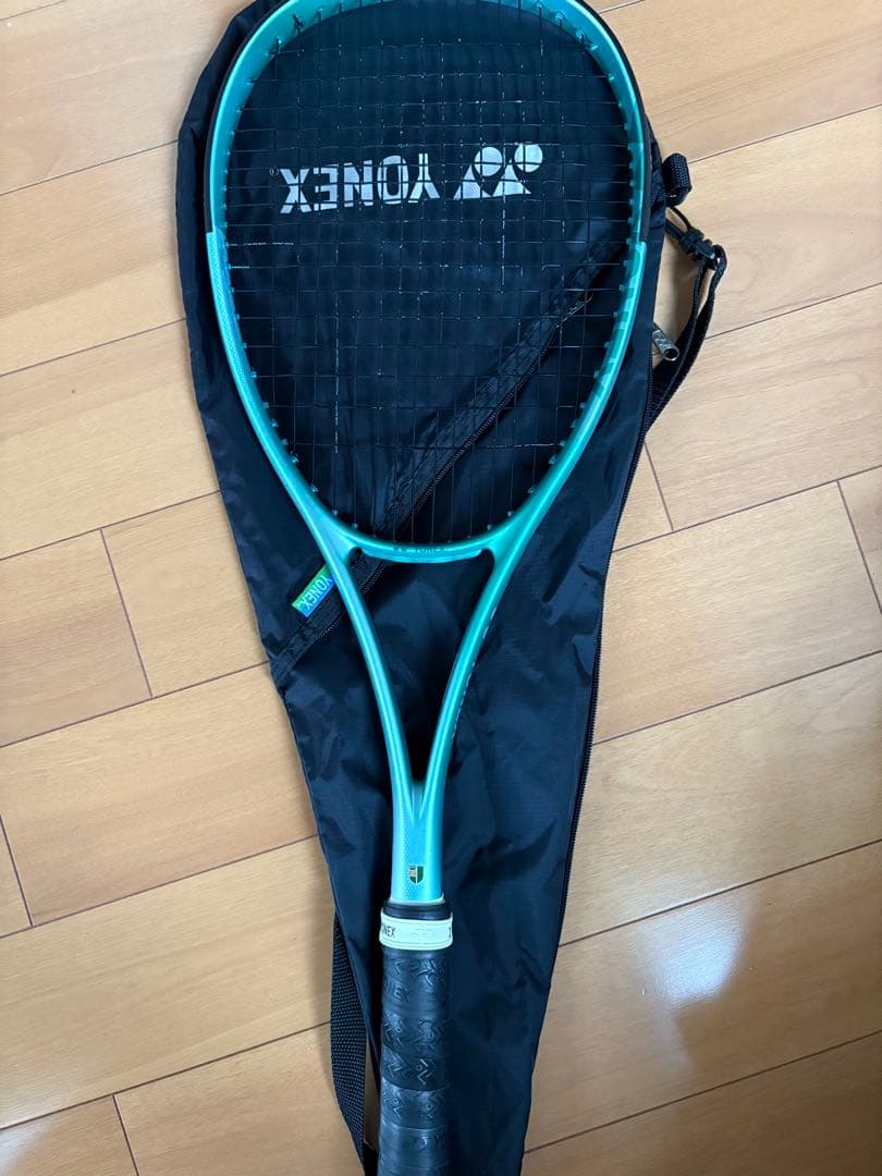 YONEX 02-VR7 テニスラケット 水色 ケース付き