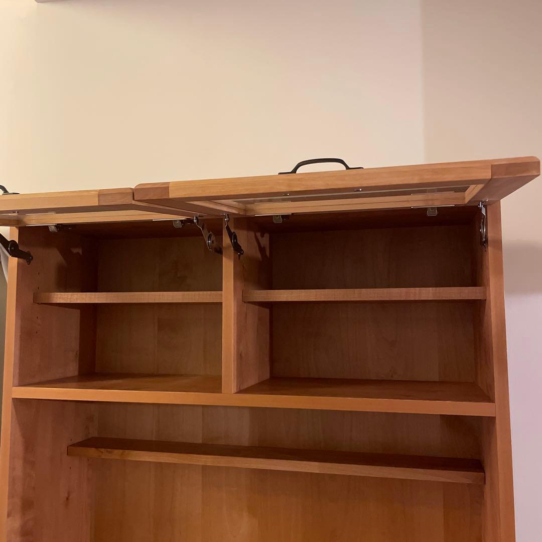 モモナチュラル　MOMO natural アルダー　オーク　カップボード　食器棚