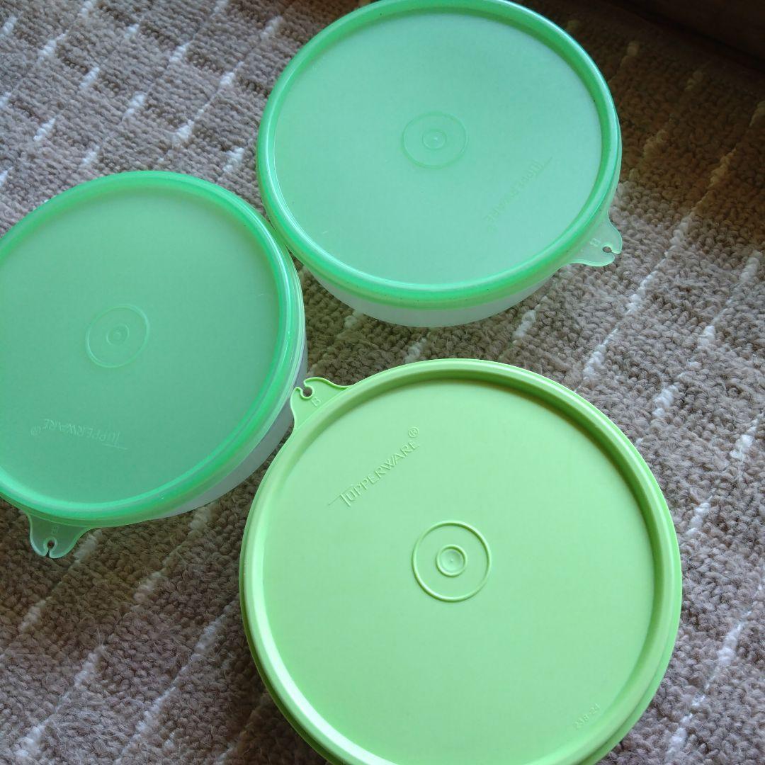 タッパーウェア　mayu　ハンドルコンテナ✕3