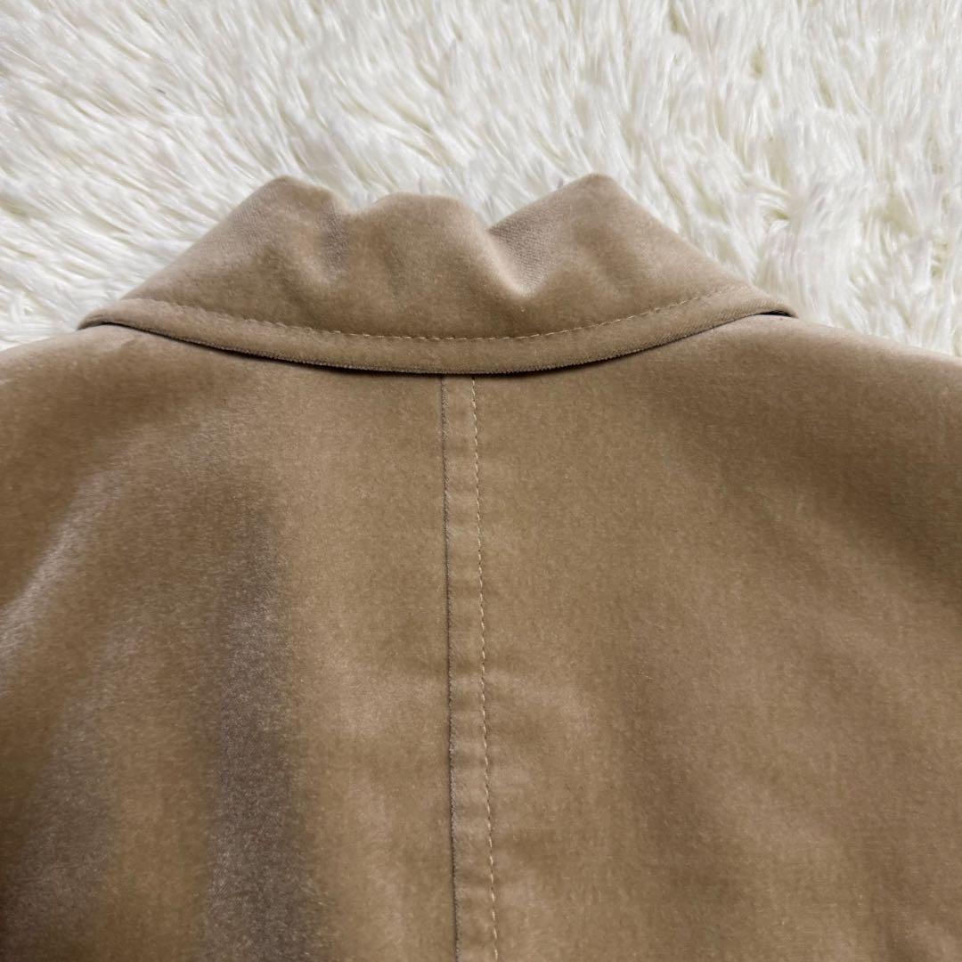 【超希少】バーバリーブルーレーベル テーラードジャケット ベロア 金ボタン