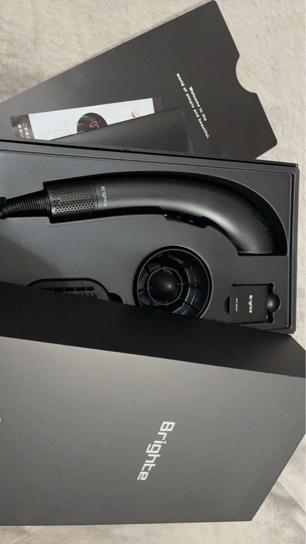 Brightte ヘアドライヤー ブラック