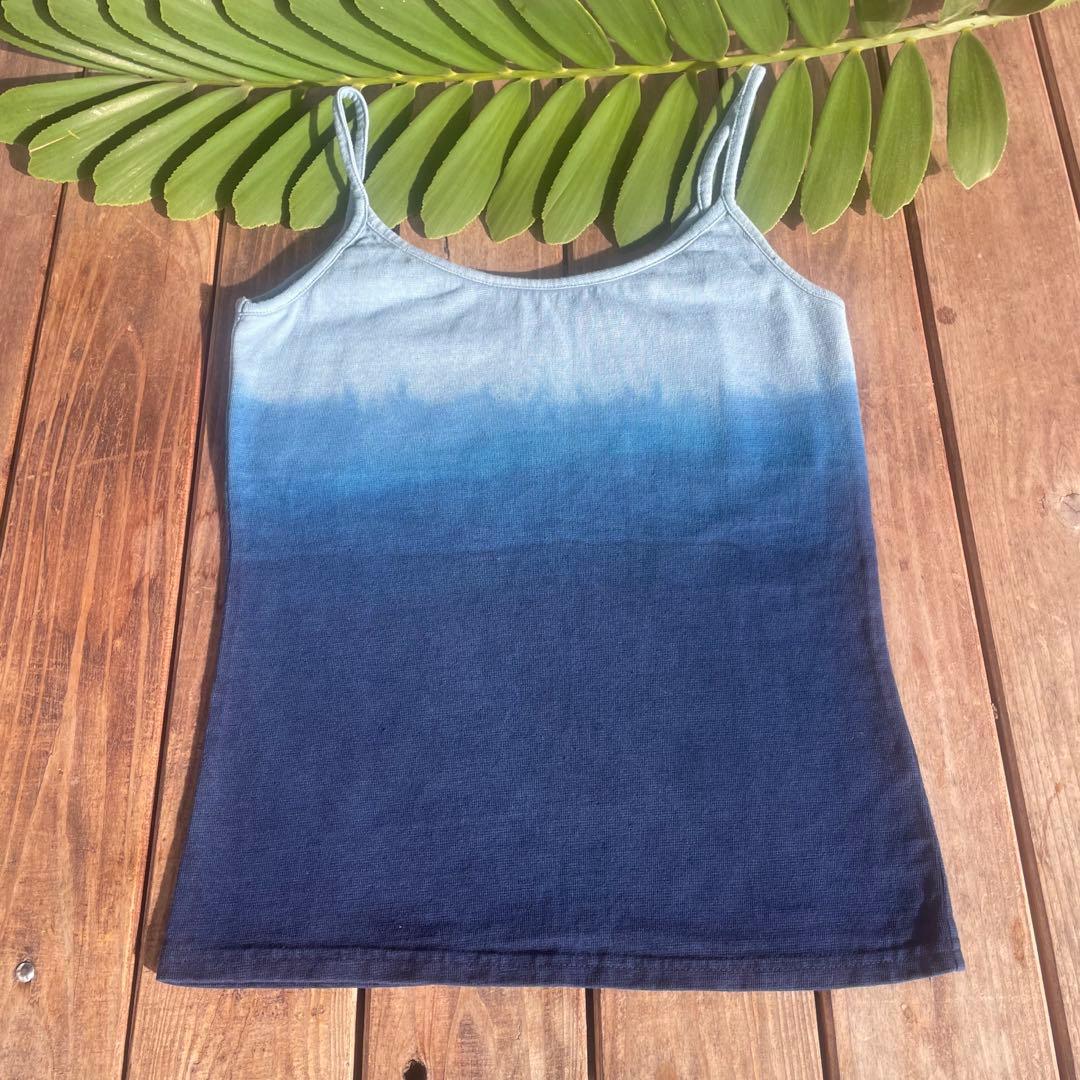 再販✨大人気定番✨ヘンプコットン　カップイン キャミソール【生成り】パット付属