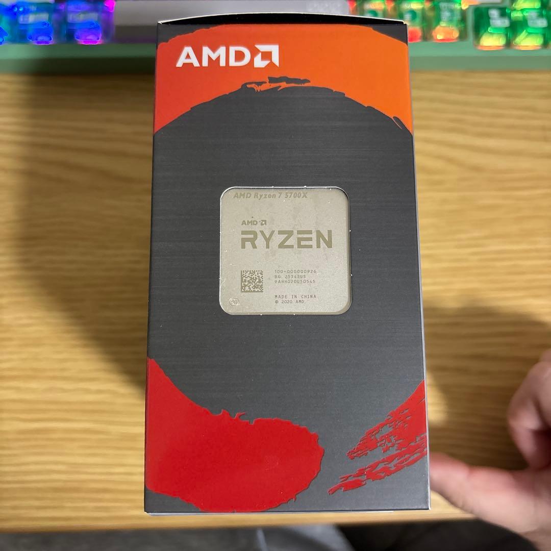 新品未開封　AMD Ryzen 7 5700X CPU
