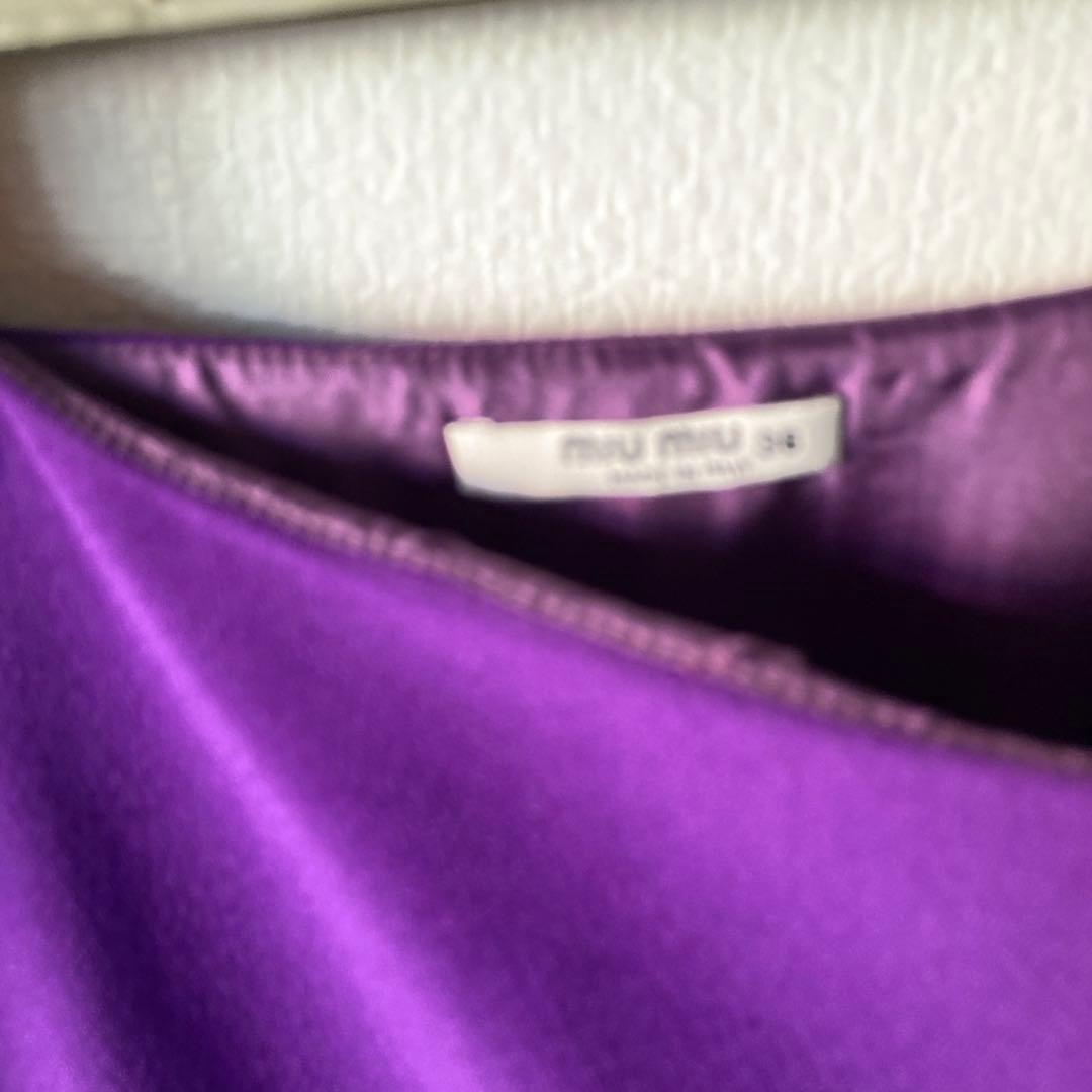 ミュウミュウ ミニスカート