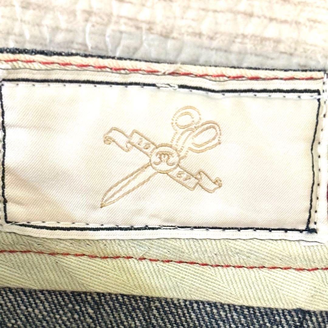 Tramarossa トラマロッサ デニム32濃紺 ボタンフライ イタリア赤ミミ