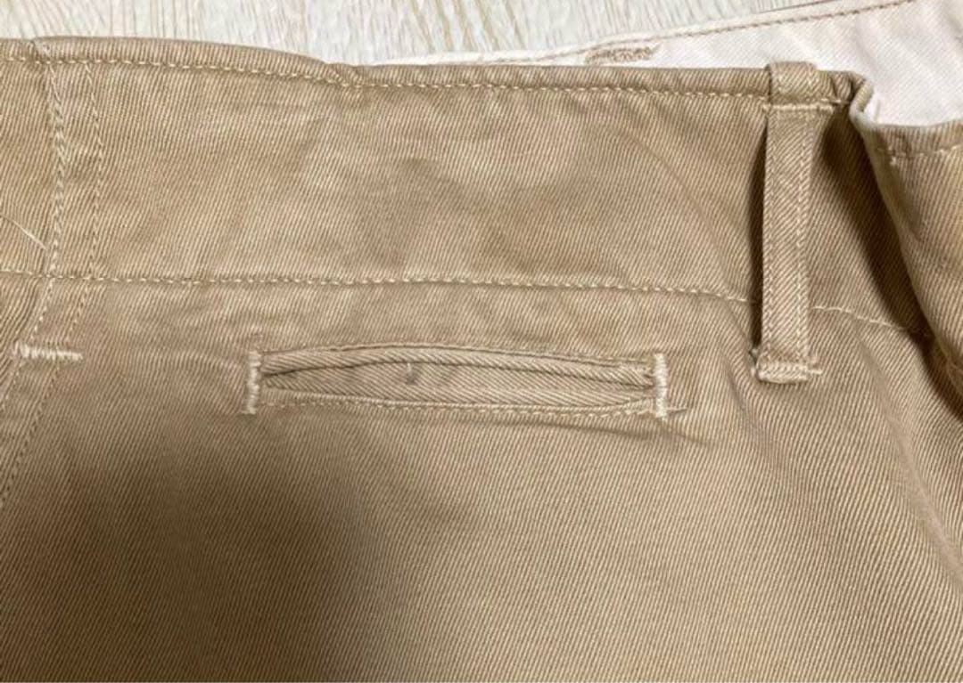 40s ヴィンテージ　41カーキ　us army チノ　メタルボタン