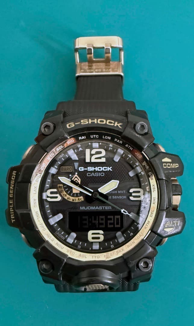 G-SHOCK GWG-1000GB-1AJF マッドマスター 電波ソーラー