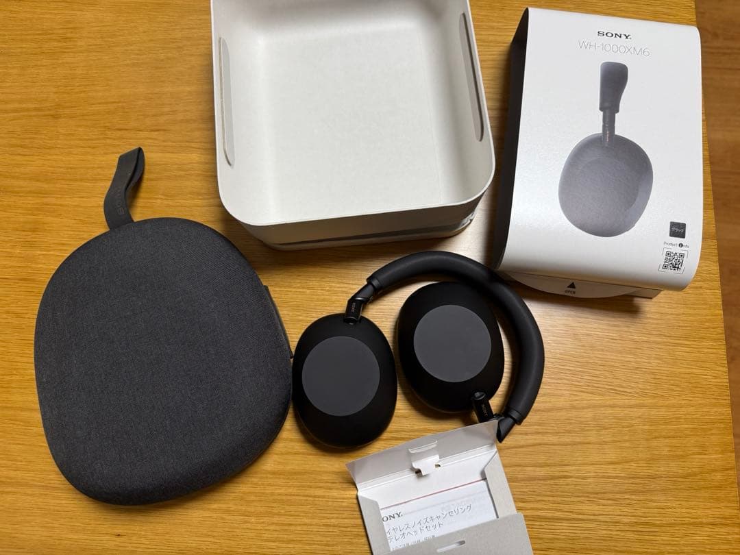 SONY WH-1000XM6 ブラック ソニー
