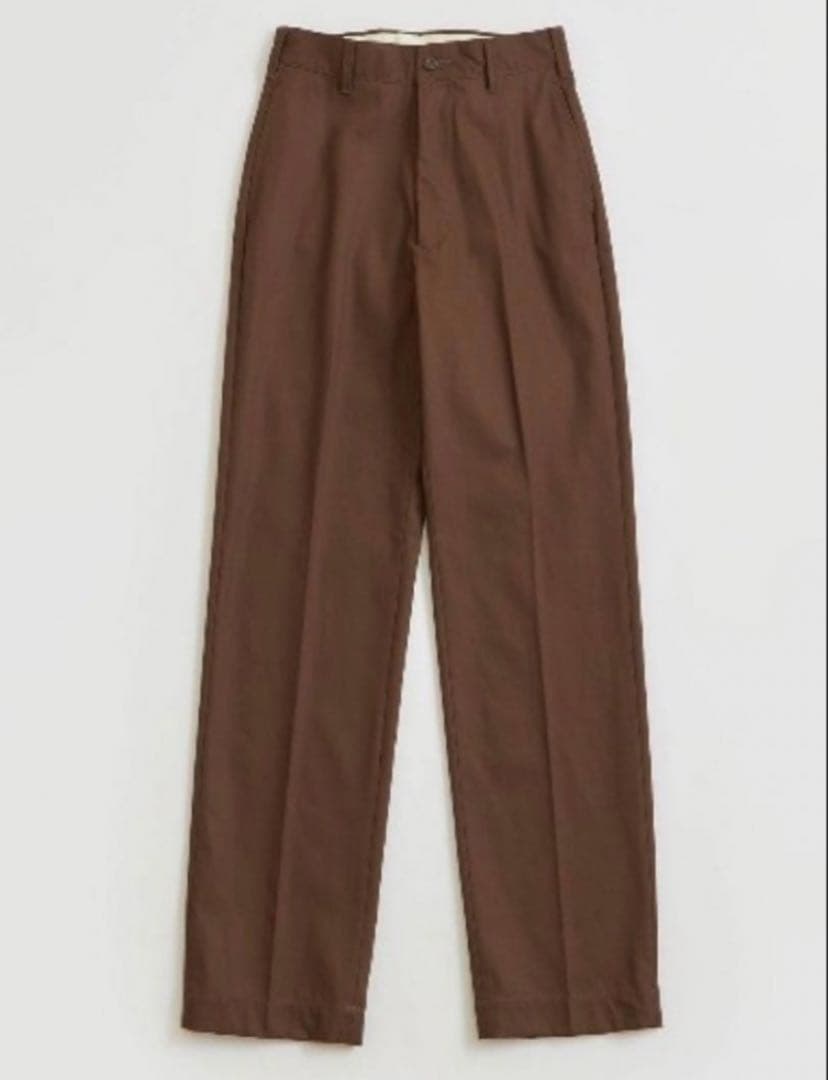 tsu-u 　WASHED HIGH WAIST CHINO 36