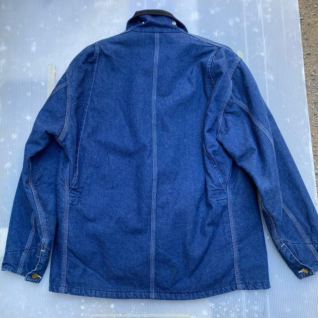 Carhartt デニムカバーオール サイズ42 ミシガンチョアコート 星タグ