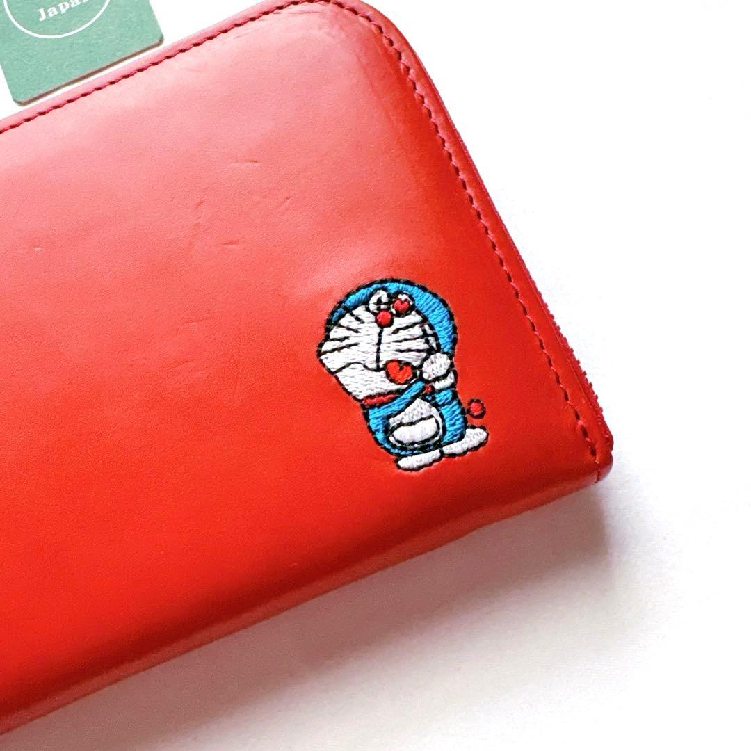 【新品】kissora キソラ ドラえもん 長財布 ロングウォレット レッド