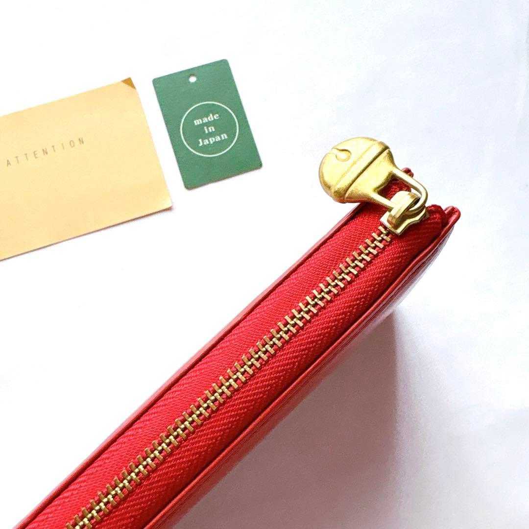 【新品】kissora キソラ ドラえもん 長財布 ロングウォレット レッド