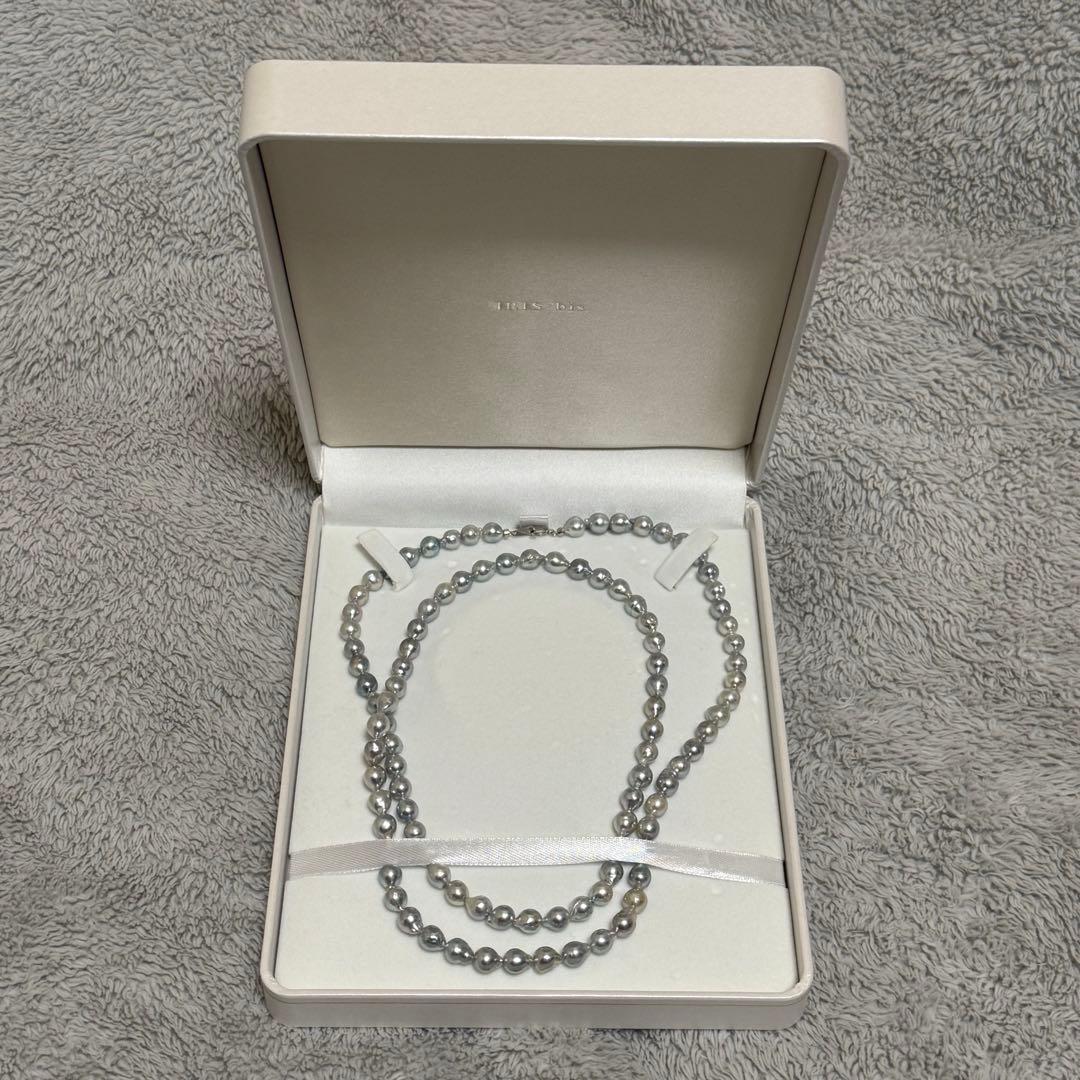 IRIS.bis イリスビス アコヤ真珠 ネックレス 85cm 真珠総合研究所