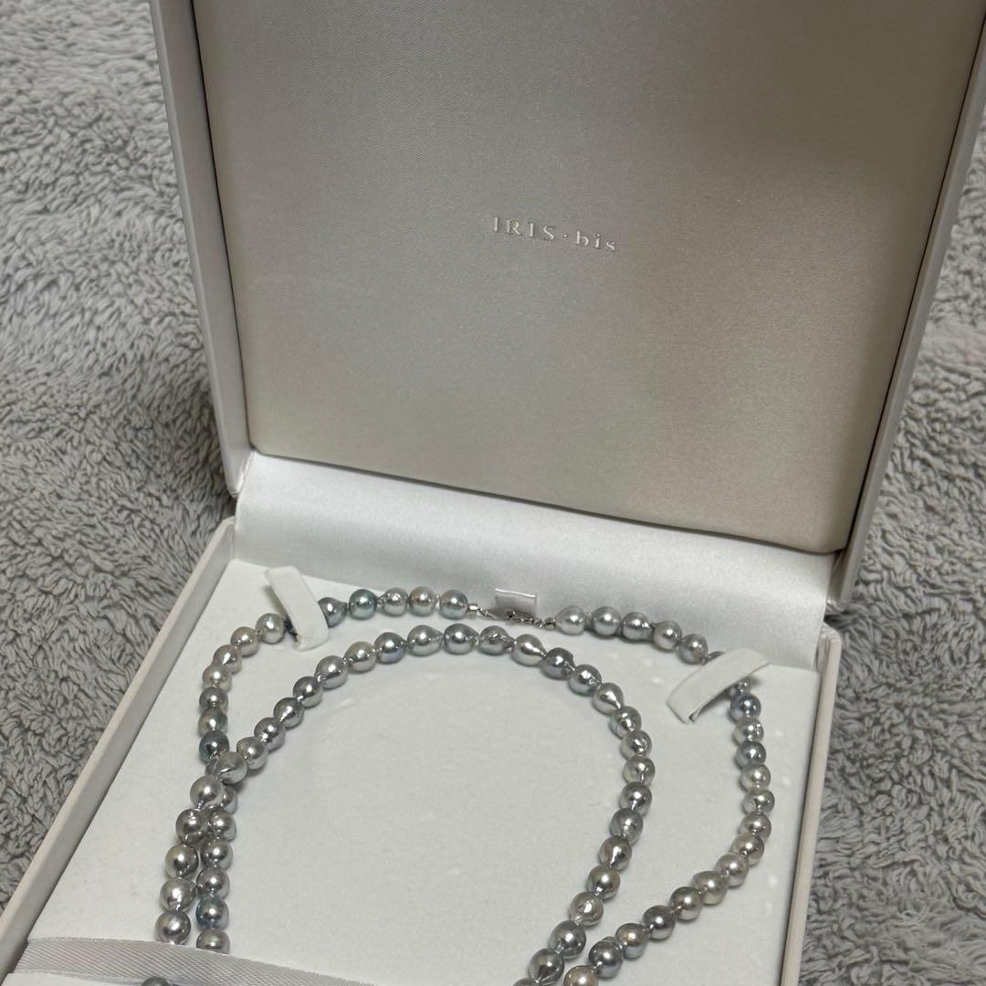 IRIS.bis イリスビス アコヤ真珠 ネックレス 85cm 真珠総合研究所