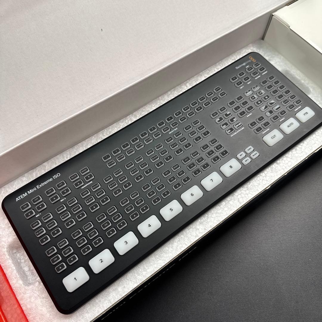 【美品】ATEM Mini Extreme ISO ライブストリーミング機器