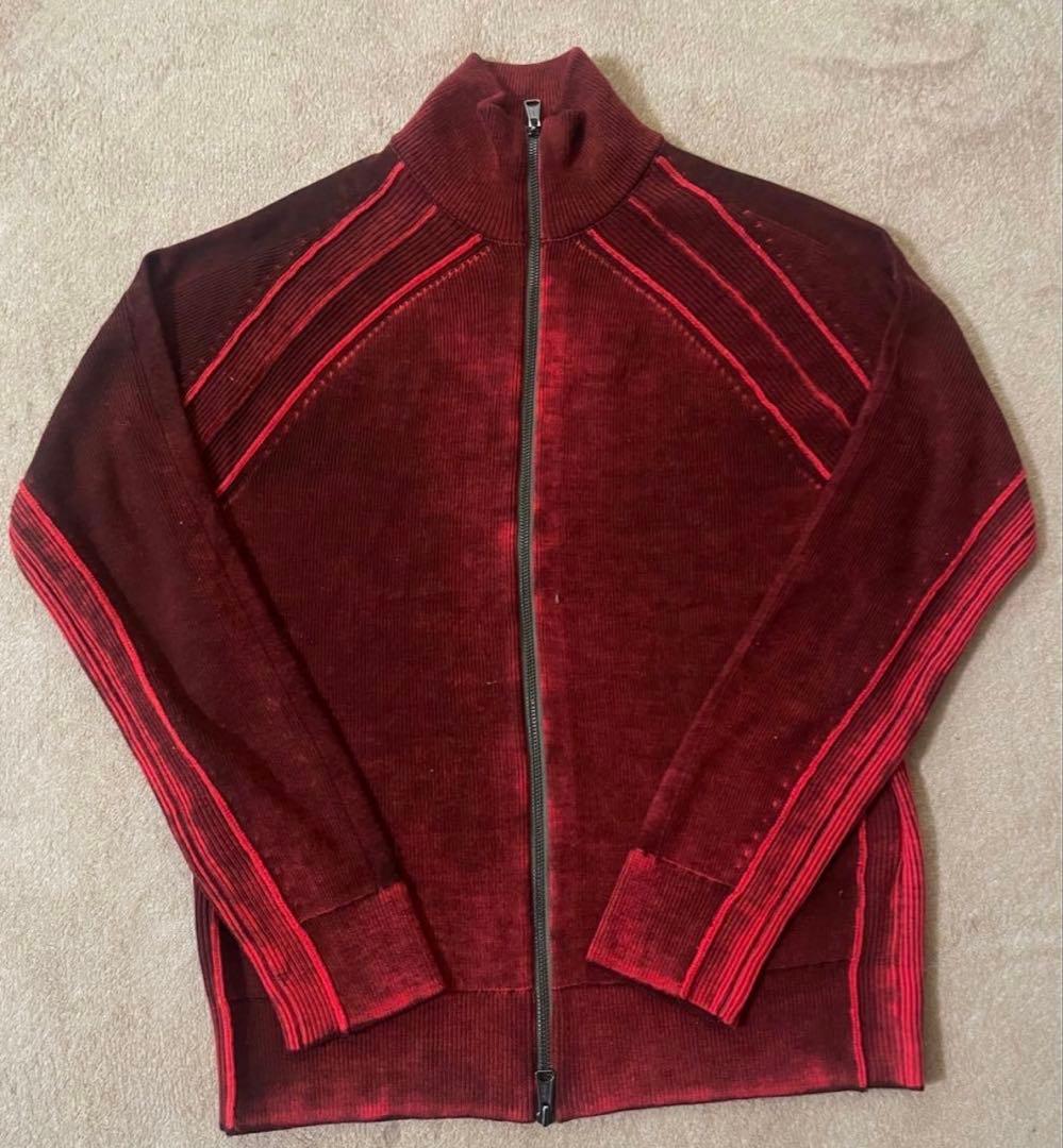 DIESEL 23AW K-IRINI KNIT ドライバーズニットレッド