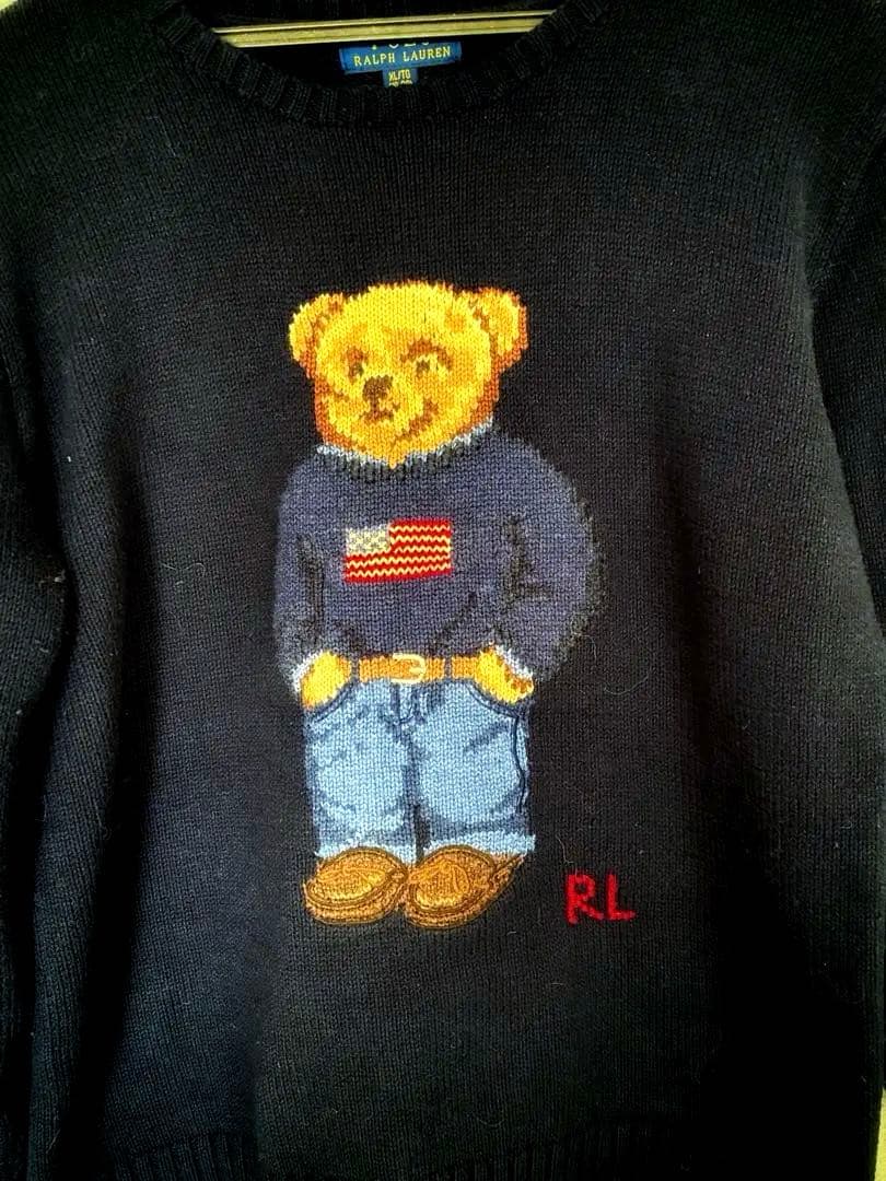 Polo Ralph Lauren テディベア ニットセーター XL