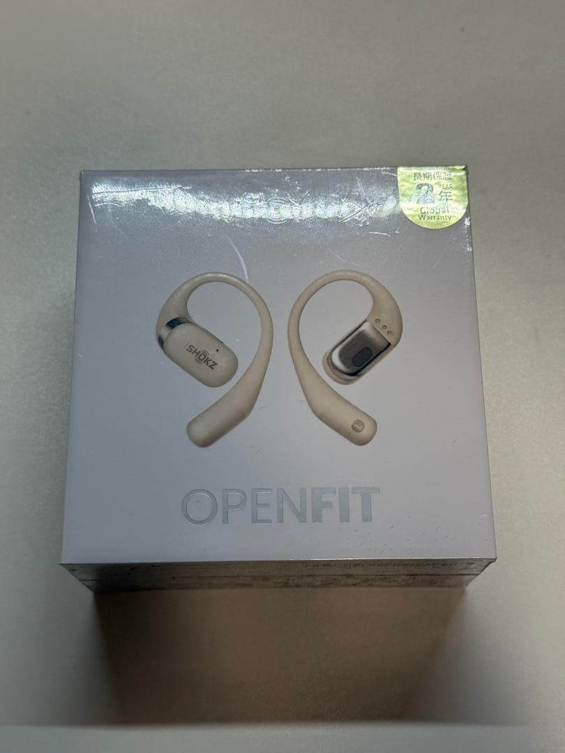 【新品・未開封】Shokz OpenFit オープンイヤーイヤホン ベージュ