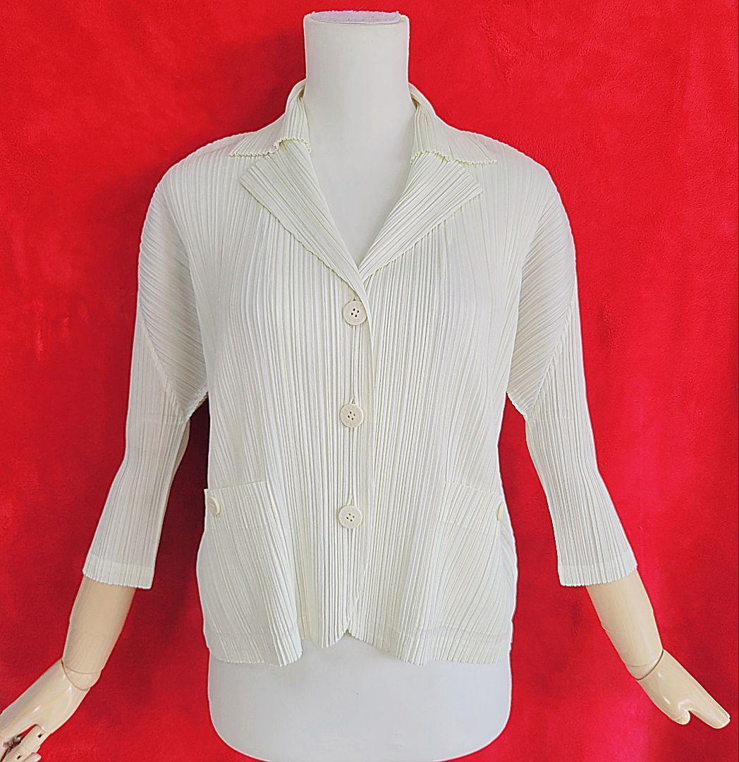 PLEATS PLEASE プリーツプリーズ 七分袖 テーラードジャケット